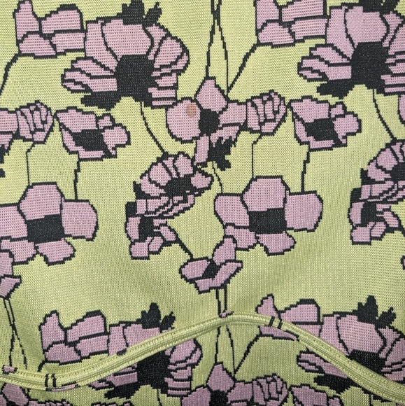 ZARA Green Limited Edition Jacquard Top - Picture 4 of 4